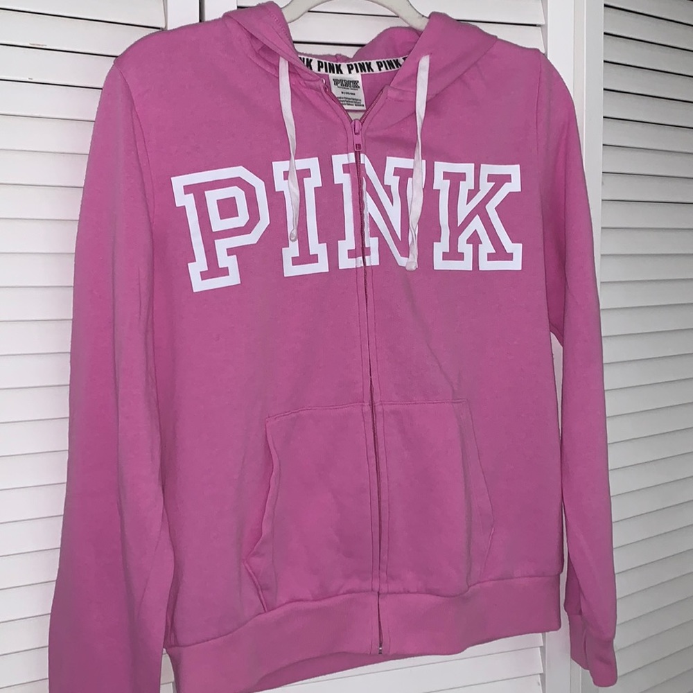 Medium VS PINK Zip Up Hoodie
